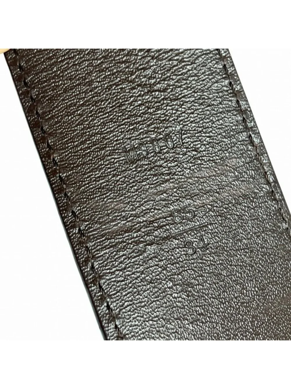 Louis Vuitton Belt Leather